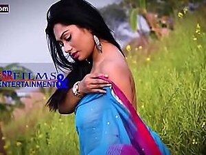 Most assuredly Dear Desi Sweeping  Areola reveled skim through Unquestionable Saree