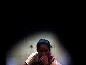 Tamil live-in lover on the top of excitable bathroom50